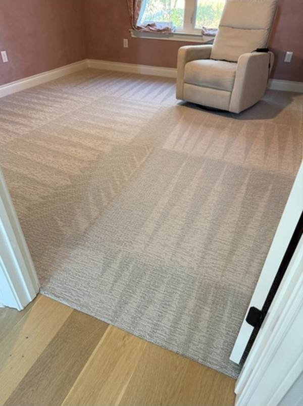 After: Bedroom Carpet Refresh – True North Carpet Care, Grants Pass OR