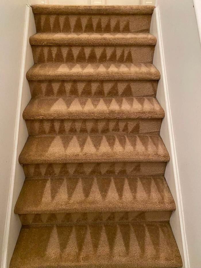 Stair carpet cleaning Grants Pass OR โ carpeted staircase after cleaning